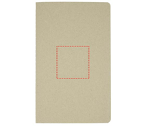 Gianna recycled cardboard notebook